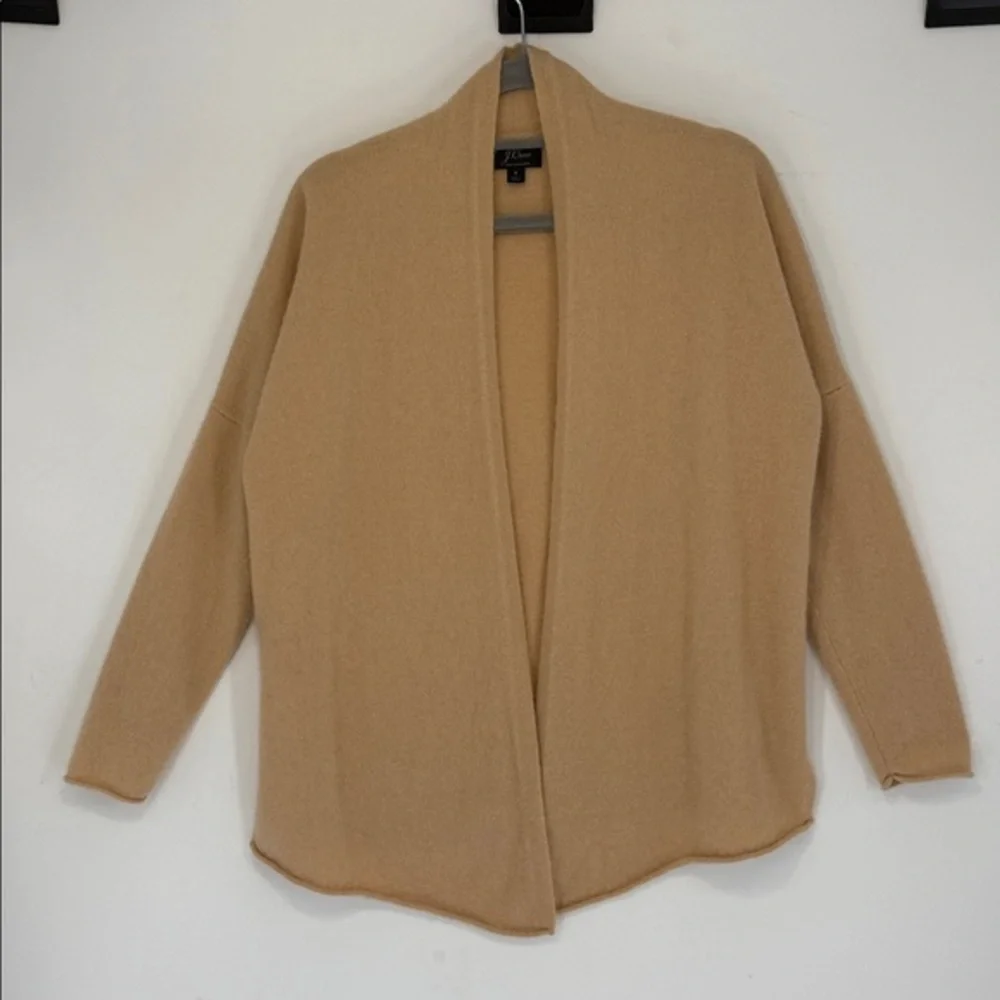 J. Crew Cashmere Beige Cardigan size S